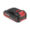 Impact screwdriver (screwdriver) cordless with a brushless motor 20 V, 200 Nm, 0-2900 rpm, 0-4000 rpm, 1/4, lithium-ion, 2.0 Ah, ZP 2A, case Intertool WT-0362