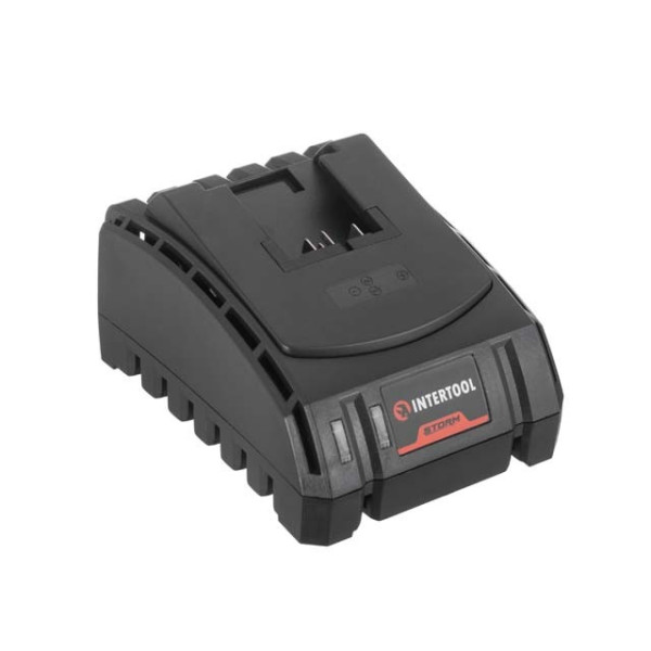 Impact screwdriver (screwdriver) cordless with a brushless motor 20 V, 200 Nm, 0-2900 rpm, 0-4000 rpm, 1/4, lithium-ion, 2.0 Ah, ZP 2A, case Intertool WT-0362