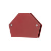 Magnetic holder for trapezoid welding, 30°, 45°, 60°, 75°, 90°, 135°, 11 kg, 100*68*14 mm Intertool MW-0001