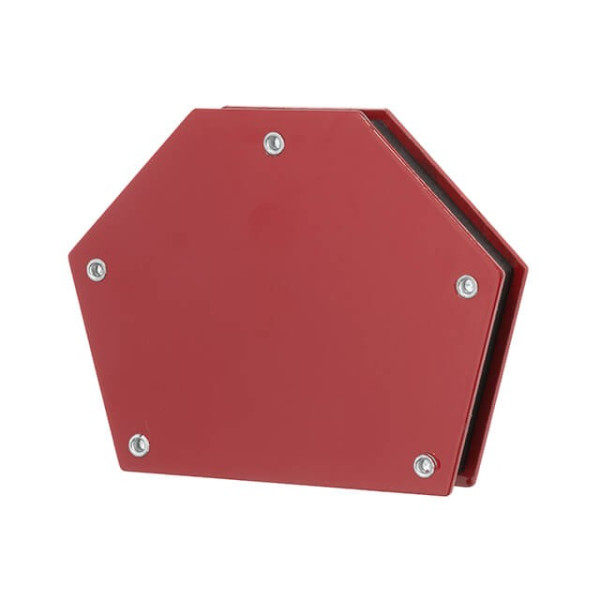 Magnetic holder for trapezoid welding, 30°, 45°, 60°, 75°, 90°, 135°, 22 kg, 115*90*17 mm Intertool MW-0002