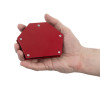 Magnetic holder for trapezoid welding, 30°, 45°, 60°, 75°, 90°, 135°, 22 kg, 115*90*17 mm Intertool MW-0002