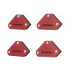 Set of magnetic holders for welding 4 pcs., 45°, 90°, 135°, 4 kg, 53*37*47*7 mm Intertool MW-0008