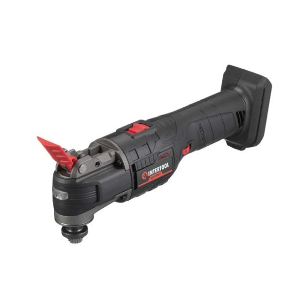 Battery renovator with brushless motor 20 V, 8000-20000 rpm, oscillation angle 3.2° without ZP and battery Intertool WT-0369