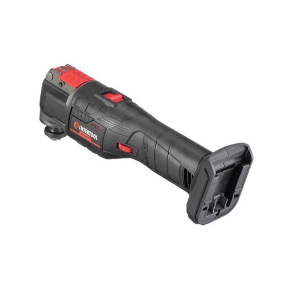 Battery renovator with brushless motor 20 V, 8000-20000 rpm, oscillation angle 3.2° without ZP and battery Intertool WT-0369