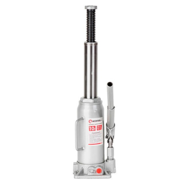 Домкрат стовпчик одноштоковий 10 т Intertool GT0025