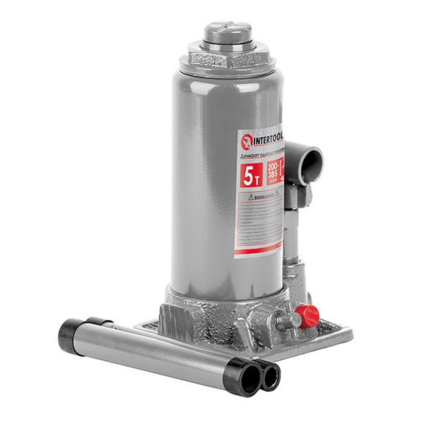 Домкрат стовпчик одноштоковий 5 т Intertool GT0023