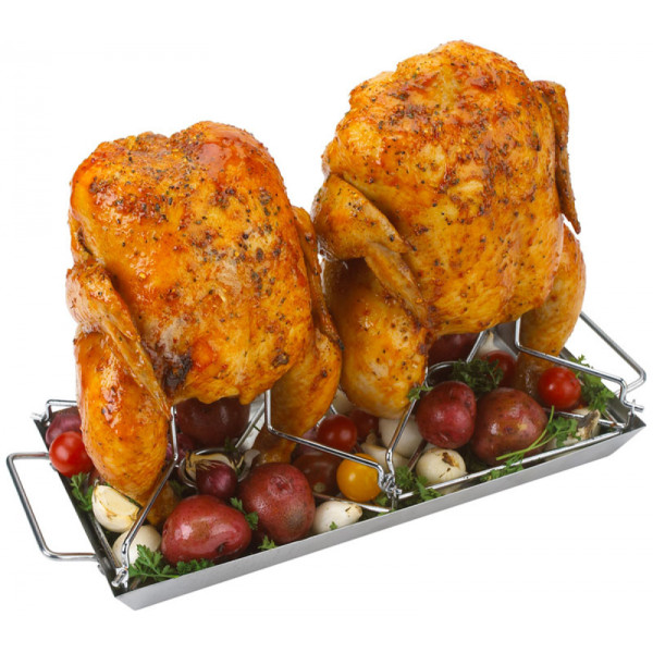 Grill Pro double roaster for chicken