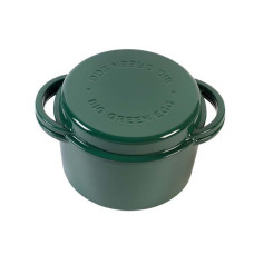 Cast iron boiler BigGreenEgg, green