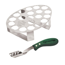 BigGreenEgg Kit for Roasting Jalapeno Peppers