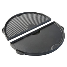 BigGreenEgg semi-circular cast iron stove