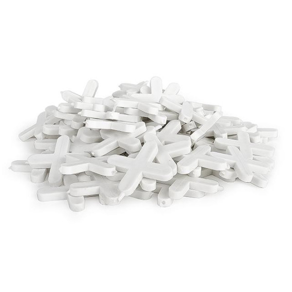 Set of distance crosses for tiles 5.0 mm / 100 pcs Intertool HT-0355
