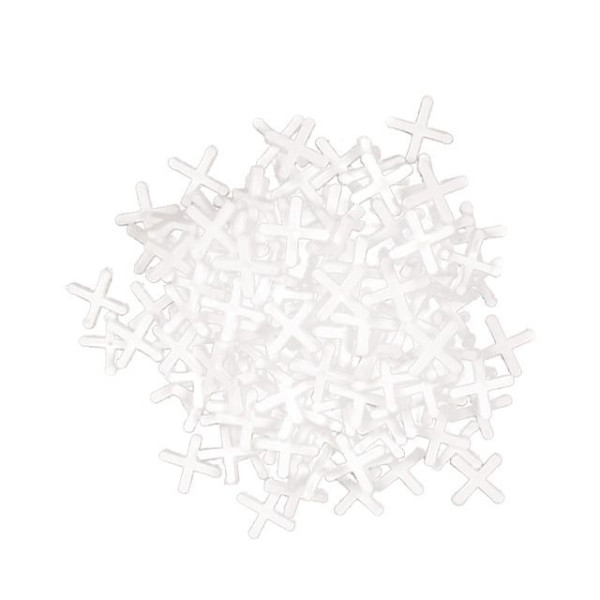 Set of distance crosses for tiles 6.0 mm / 100 pcs Intertool HT-0356