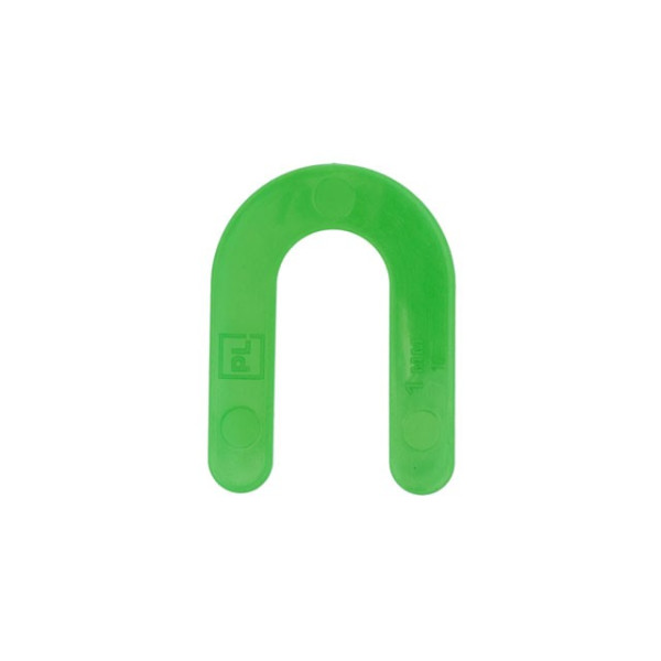 Horseshoe for tiles remote 1 mm, 50 pcs Intertool KT-4940