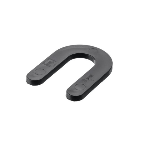 Horseshoe for tiles remote 3 mm, 50 pcs Intertool KT-4944
