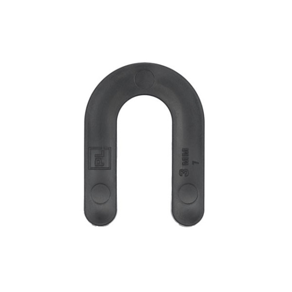 Horseshoe for tiles remote 3 mm, 50 pcs Intertool KT-4944