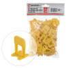 Tile leveling system, base 2 mm / 100 pcs Intertool KT-4953