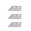 Blades 50 mm for the Intertool HT-0372 tile joint scraper