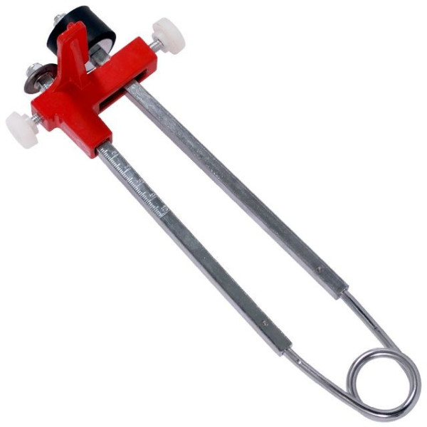 Manual tile cutter, max. tile thickness 12 mm, max. width of the section to be cut off, 100 mm Intertool HT-0370