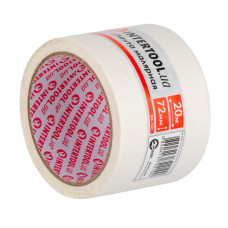Painter's tape 72 mm, 20 m, white Intertool DM-7221