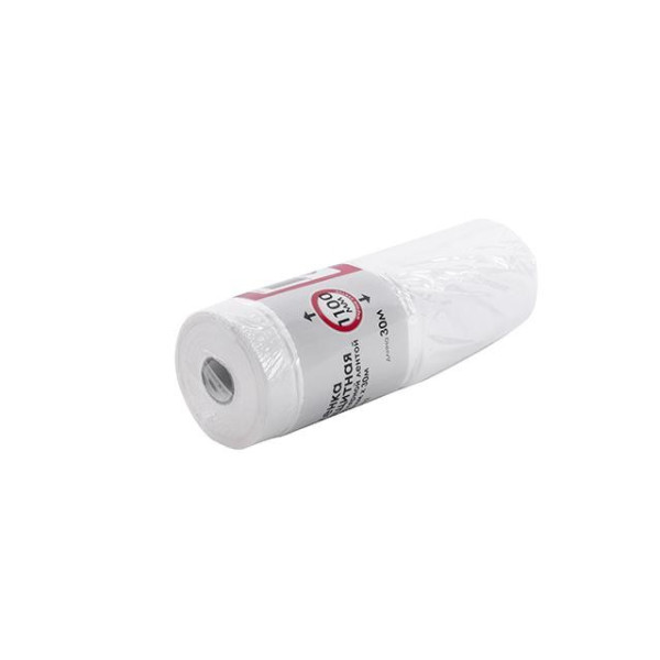 Protective film with masking tape 1100 mm*30 m Intertool KT-0802