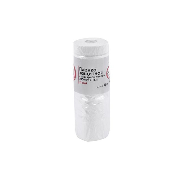 Protective film with masking tape 2400 mm*15 m Intertool KT-0804