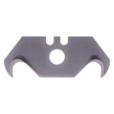 Set of HOOK blades for finishing work in a plastic box, 10 pcs Intertool HT-0517