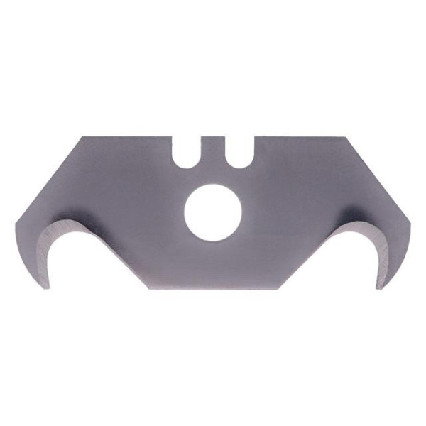 Set of HOOK blades for finishing work in a plastic box, 10 pcs Intertool HT-0517