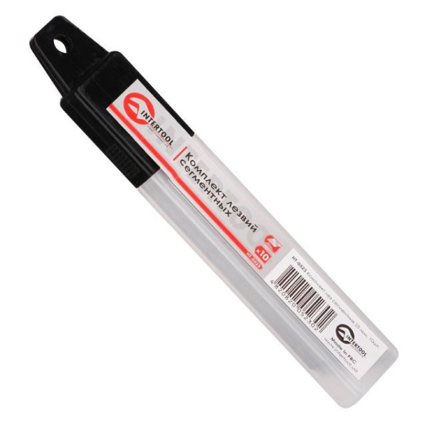Комплект лезвий сегментных 25 мм, 10 шт Intertool HT-0523