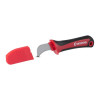 Knife for removing insulation with a heel Intertool HT-0562