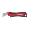 Knife for removing insulation with a heel Intertool HT-0562