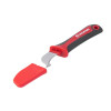 Knife for removing insulation with a heel Intertool HT-0562