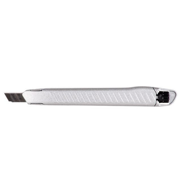 Metal reinforced knife, blade 9 mm, screw-fixing of the blade Intertool HT-0509