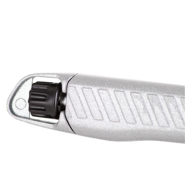 Metal reinforced knife, blade 9 mm, screw-fixing of the blade Intertool HT-0509