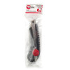 Intertool HT-0502 18 mm metal blade guide knife with screw lock