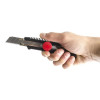 Intertool HT-0502 18 mm metal blade guide knife with screw lock