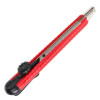 Knife with a metal guide under the blade 9 mm, with screw fixation Intertool HT-0511
