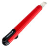 Knife with a metal guide under the blade 9 mm, with screw fixation Intertool HT-0511