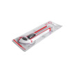 Knife with 3 snap-off blades 18 mm, metal guide, anti-slip case Intertool HT-0508