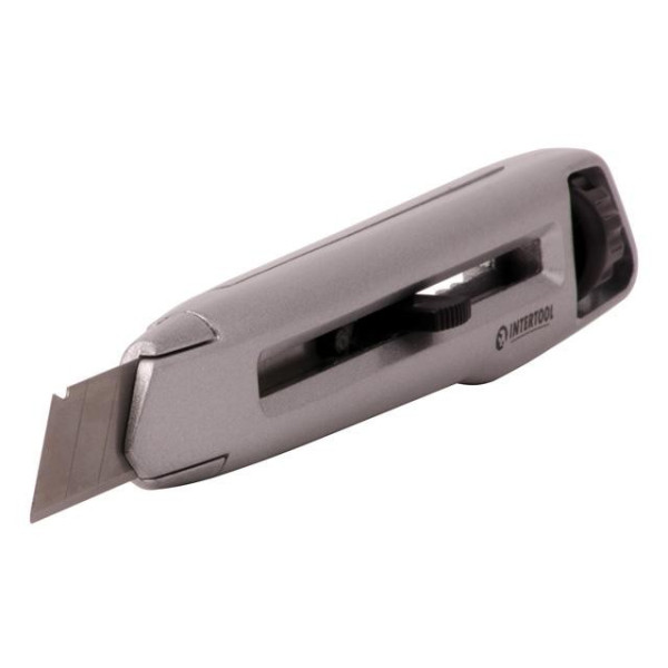 Knife segment 18 mm, metal, reinforced, screw fixation Intertool HT-0512