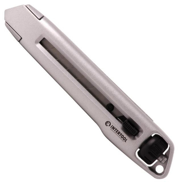 Knife segment 18 mm, metal, reinforced, screw fixation Intertool HT-0512