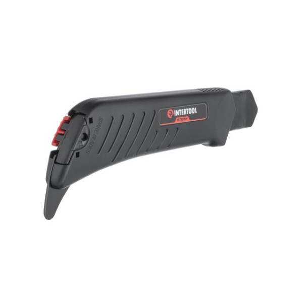 Segment knife for linoleum 18 mm, metal guide, STORM Intertool HT-0538
