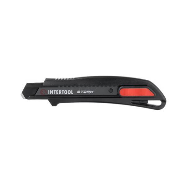Knife segment multifunctional 18 mm, metal guide, STORM Intertool HT-0537
