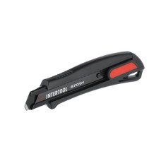 Knife segment multifunctional 18 mm, metal guide, STORM Intertool HT-0537