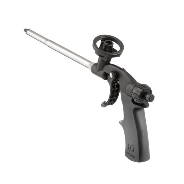 Manual foam gun, mechanical, with teflon coating of the tube and cylinder holder, with interchangeable nozzles Intertool PT-0605