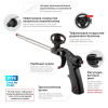 Manual foam gun, mechanical, with teflon coating of the tube and cylinder holder, with interchangeable nozzles Intertool PT-0605