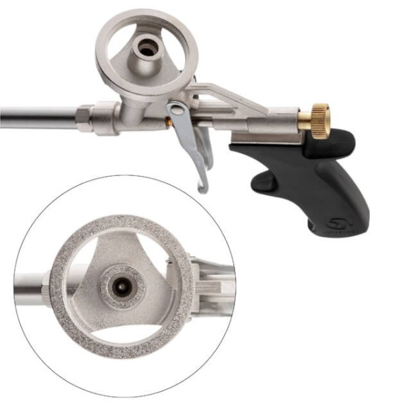 Foam gun with a long nozzle 500 mm + 4 nozzles Intertool PT-0650