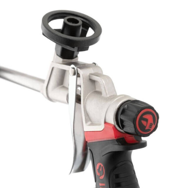 Foam gun with Teflon coating cylinder holder + 4 nozzles, professional Intertool PT-0609