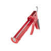 Пистолет для выдавливания силикона 225 мм, с прорезиненной рукояткой Intertool HT-0023