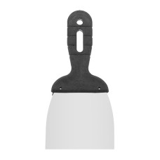 Spatula made of stainless steel 100 mm Intertool KT-2100