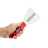 Spatula made of stainless steel 100 mm Prof Intertool KT-2610